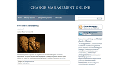 Desktop Screenshot of changemanagementonline.com