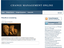 Tablet Screenshot of changemanagementonline.com